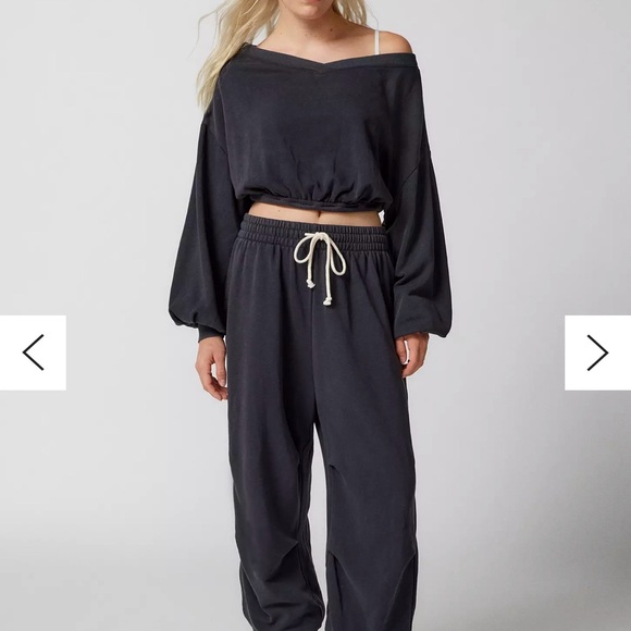 Urban Outfitters Pink Bubble Sweatpants Set l M - Picture 4 of 11